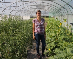 Hélène et son « Jardin de Servins »